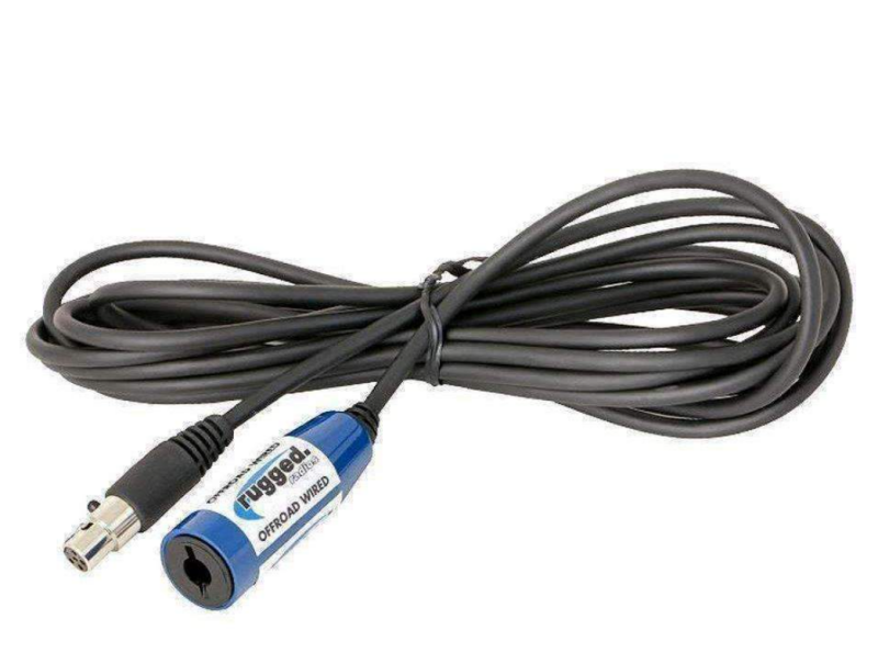 Rugged Radios OFFROAD Straight Cable to Intercom (Select Length) 16 Feet CS-OFF-16 CS-OFF-16 Photo - Primary