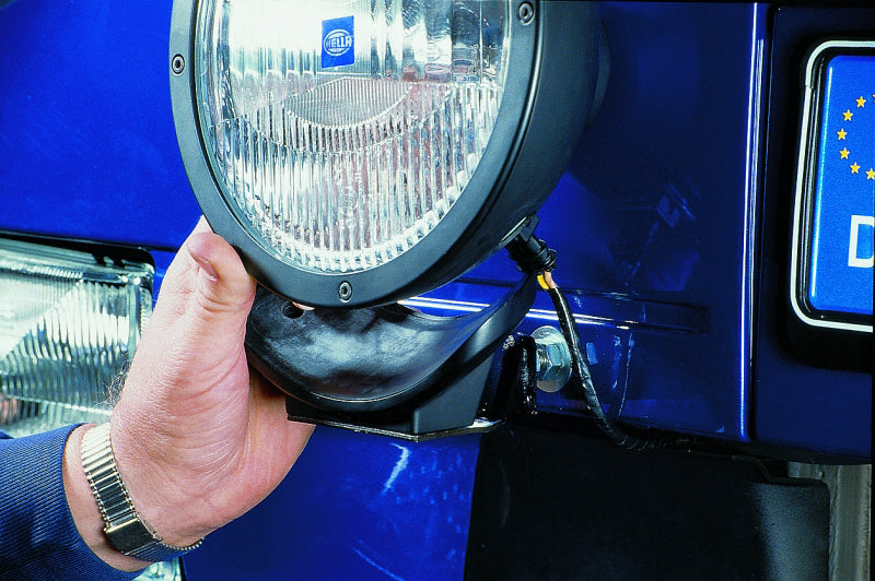 Hella Rallye 4000 series BlackEuro Beam 12V Halogen Lamp with Position Lamp H12560031 H12560031 Photo - Mounted