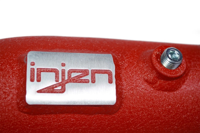 Injen Aluminum Intercooler Pipe Upgrade Wrinkle Red SES1582ICPWR Photo - Unmounted