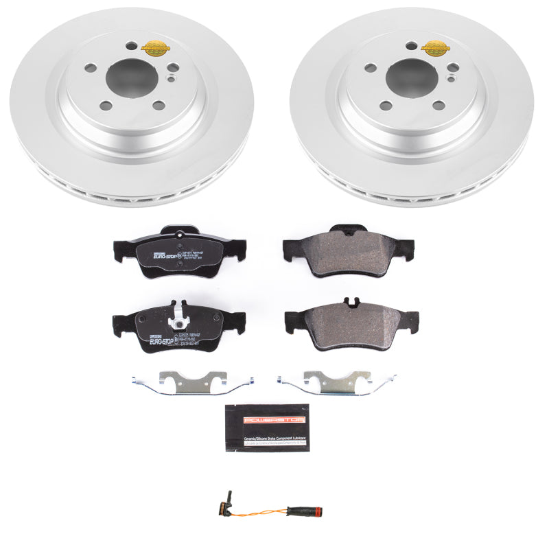 PowerStop Power Stop 09-14 Mercedes-Benz CL550 Rear Euro-Stop Brake Kit ESK6568 ESK6568 Photo - Primary