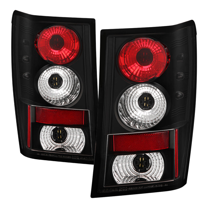 Spyder Jeep Grand Cherokee 05-06 Euro Style Tail Lights Black ALT-YD-JGC05-BK 5005502 5005502 Photo - Primary
