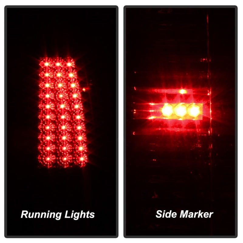 SPYDER Xtune Chevy Silverado 1500/2500/3500 99-02 LED Tail Lights Red Smoke ALT-ON-CS99-LED-RS 5011763 5011763 Photo - Unmounted