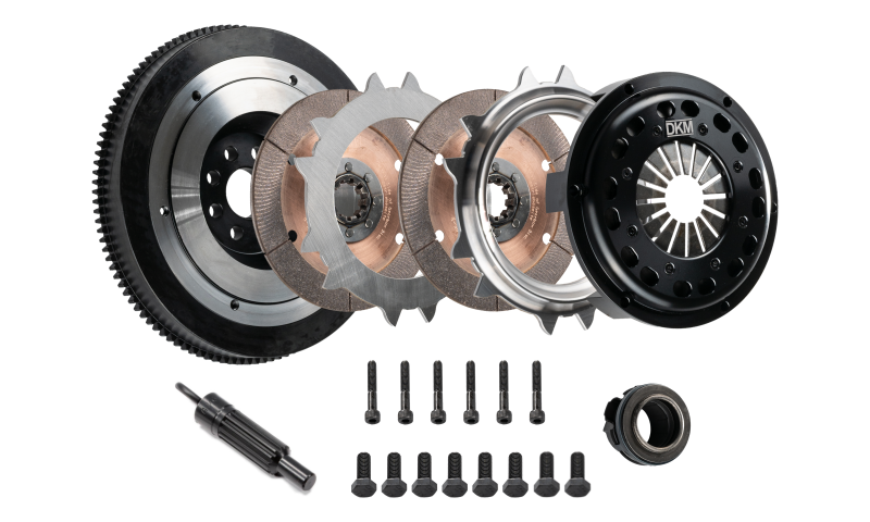 DKM Clutch Volkswagen Corrado/GTI/Jetta/Passat (2.8L VR6) Ceramic Twin Disc MR Clutch Kit w/Flywheel MR-034-036 MR-034-036 Photo - Primary