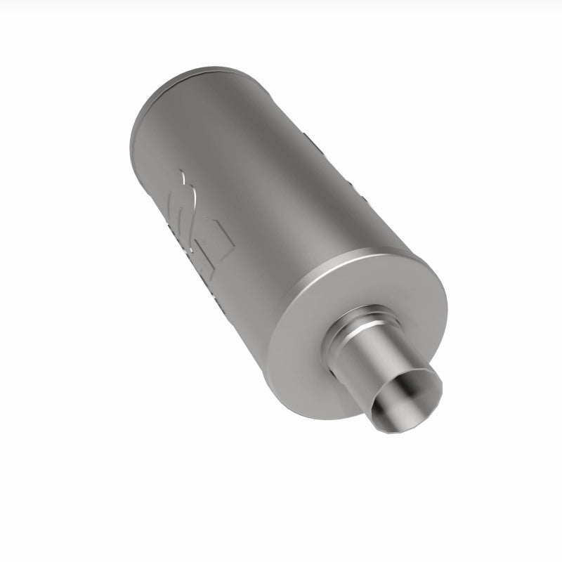 MagnaFlow 6" Round Center/Center Performance Muffler With Tip 14846 360 Degree Image Set
