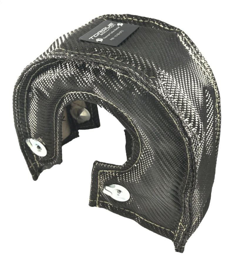 Torque Solution Thermal Turbo Blanket (Carbon Fiber): Fits T4 GT35/GT37/GT40/GT45/GT47 TS-TB-CFT4 TS-TB-CFT4 Photo - Primary