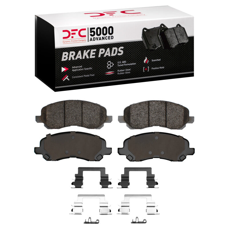 DFC DFC 5000 Advanced Semi Met Brake Pads Brakes, Rotors & Pads Brake Pads - OE main image
