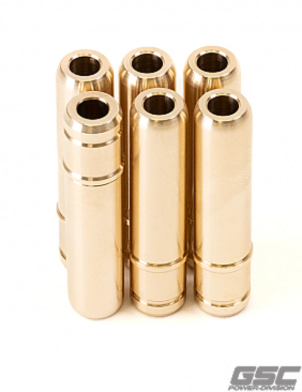 GSC Power Division GSC P-D Toyota G16E STD Manganese Bronze Exhaust Valve Guide Stopper Style - Set of 6 3147-6 3147-6 User 1