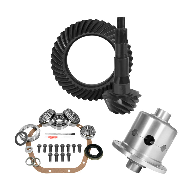 Yukon Gear & Axle Yukon 10.5in Ford 3.73 Rear Ring & Pinion Install Kit 35 Spline Positraction YGK2143 YGK2143 Photo - Primary