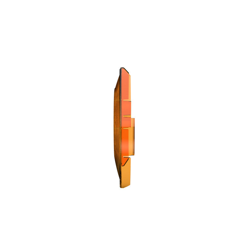 KC HiLiTES SlimLite 8in. LED Light Shield Driving (Shield Only) - Amber 5211 5211 User 2