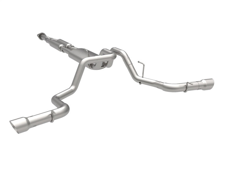 Kooks Headers Kooks 15-20 Ford F150 2.7/3.5/5.0L 3in Dual Cat-Back Side Exit Exhaust w/Polished Tips 13604230 13604230 Photo - Unmounted
