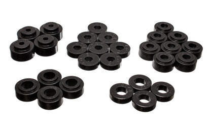 Energy Suspension Body Mount Set Black Chevrolet Chevelle SS 1968-1972 3.4114G Photo - Primary