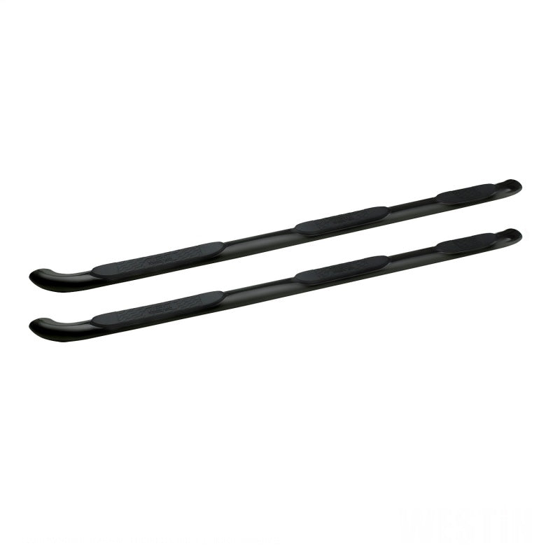 Westin 15-18 Chevy Silv 25/3500 Dbl Cab(6.5ft)/Dually (8ft) Platinum 4 Oval WTW Nerf Step Bars - Blk 24-54565 24-54565 Photo - Primary
