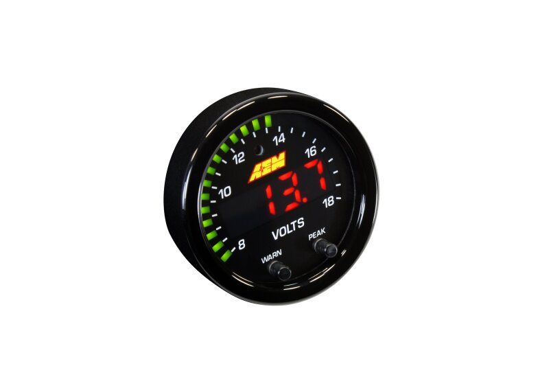 AEM Electronics Voltmeter Gauge 30-0303 Photo - Primary