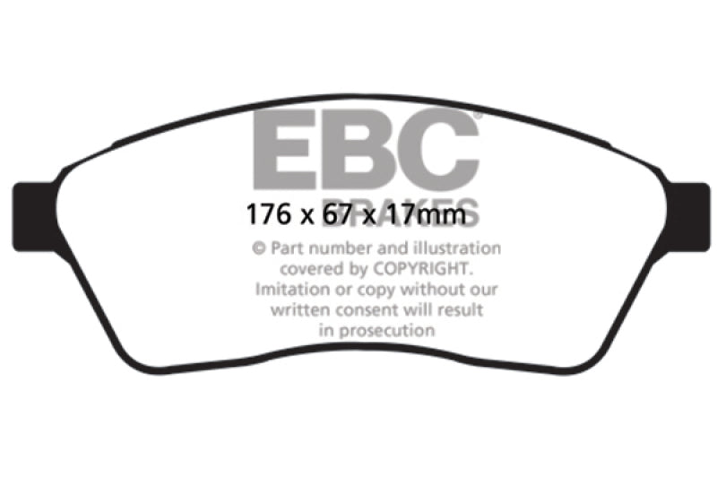 EBC Disc Brake Pad Set DP41859R Photo - Primary