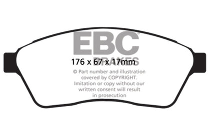 EBC Disc Brake Pad Set DP41859R Photo - Primary