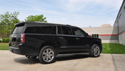 Corsa 2015 GMC Yukon Denali XL 6.2L V8 3in Cat-Back Single Side Exit Twin 4in Polished Tips 14749 14749 Photo - Mounted