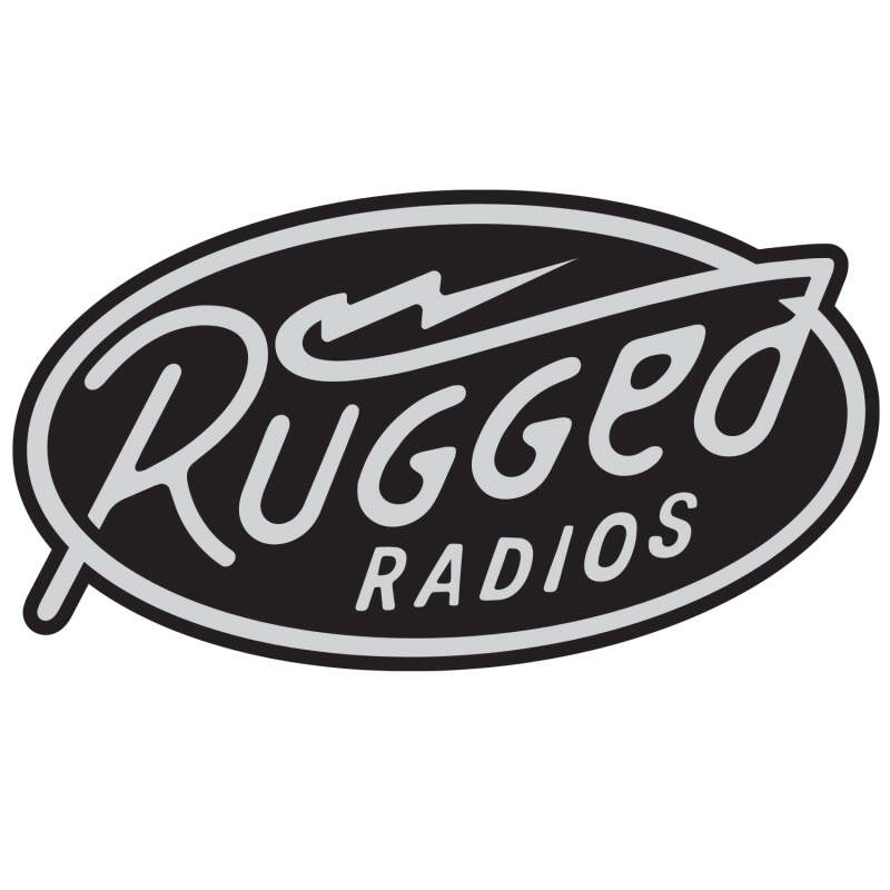Rugged Radios Rugged Radios Bolt Logo Sticker STICKER-5BOLT-NI STICKER-5BOLT-NI Photo - Primary