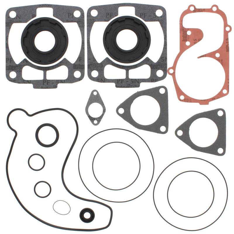 Vertex Pistons Vertex Gaskets 00-01 Polaris 500 RMK Complete Gasket Kit w/ Oil Seals 711237 711237 Photo - Primary