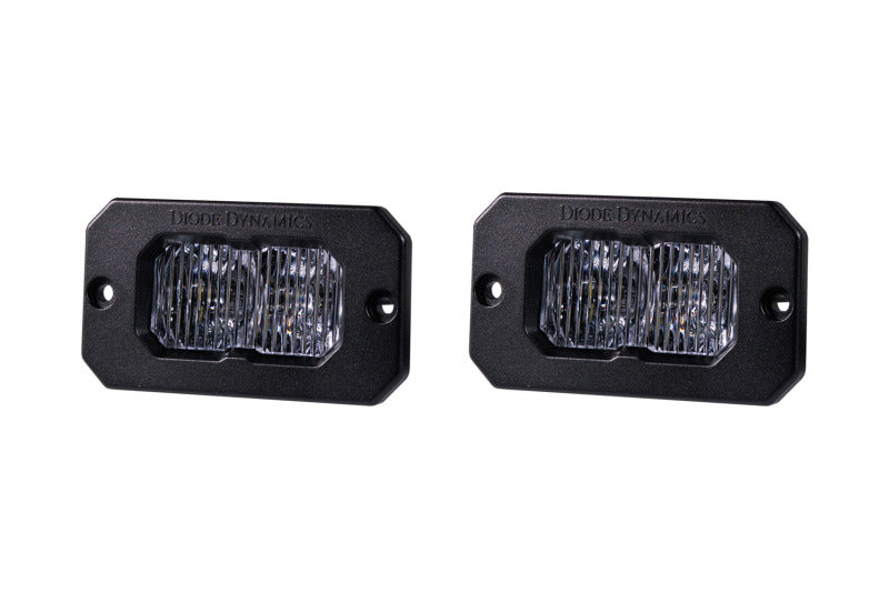 Diode Dynamics Stage Series 2 In LED Pod Pro - White Fog Flush ABL (Pair) DD6432P DD6432P Photo - Primary