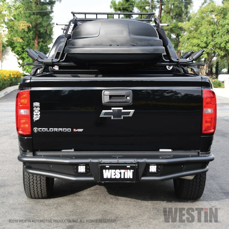 Westin Outlaw Rear Bumper 58-81055 Photo - Mounted