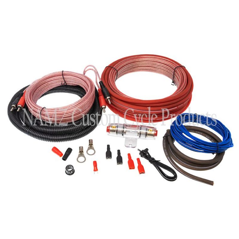 NAMZ AMP Power Wiring Kit w/Fuse Holder 8g NAPK-8G NAPK-8G Photo - Primary