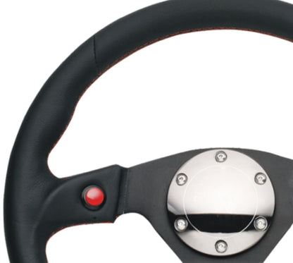 NRG Reinforced Steering Wheel- 320mm Sport Steering Wheel w/ Dual RST-007R Photo - Primary