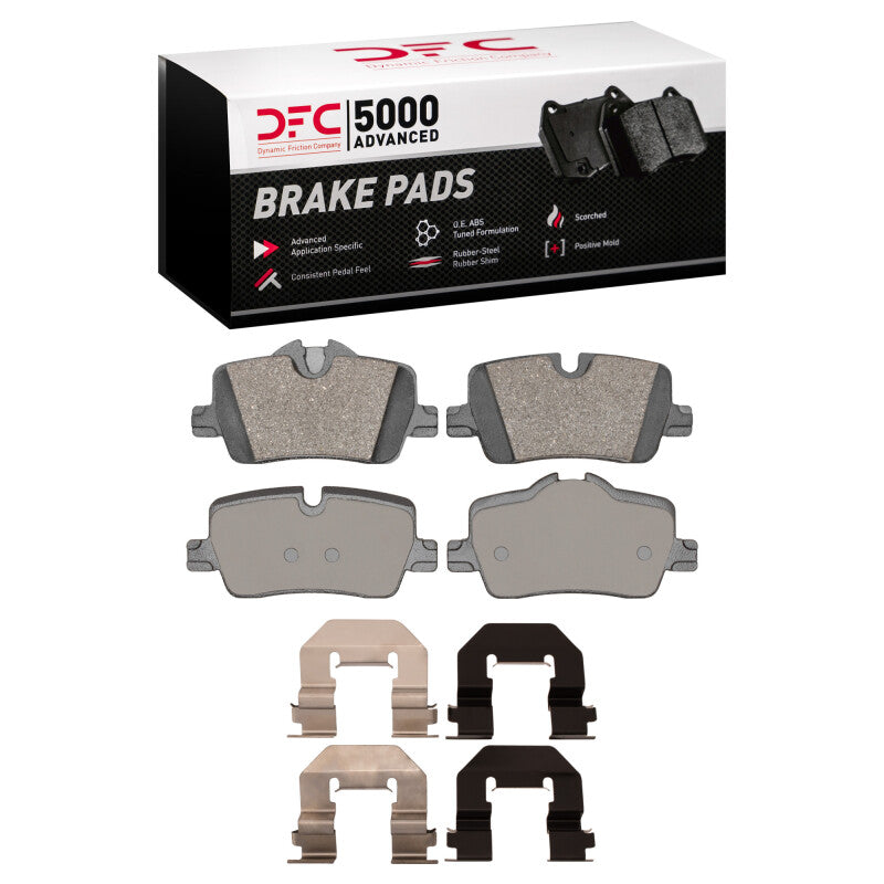 DFC DFC 5000 Advanced Low Met Brake Pads Brakes, Rotors & Pads Brake Pads - OE main image