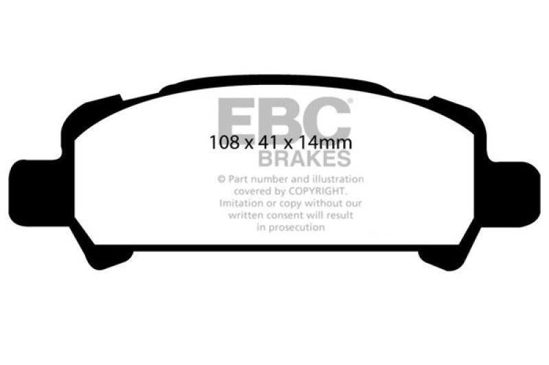EBC Disc Brake Pad Set UD770 Photo - Primary