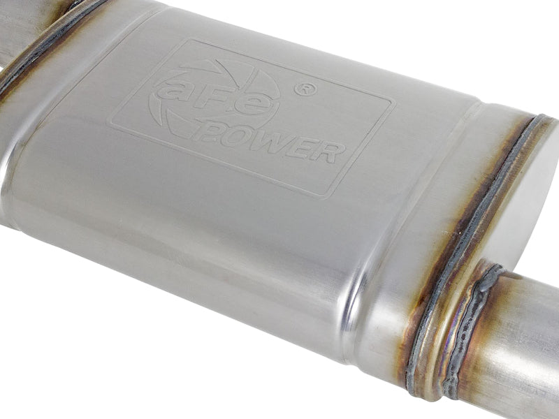 aFe Power Cat Back Exhaust - 19-20 Hyundai Veloster N L4-2.0L (t) w/ Polished Tips 49-37008-P 49-37008-P Photo - Close Up