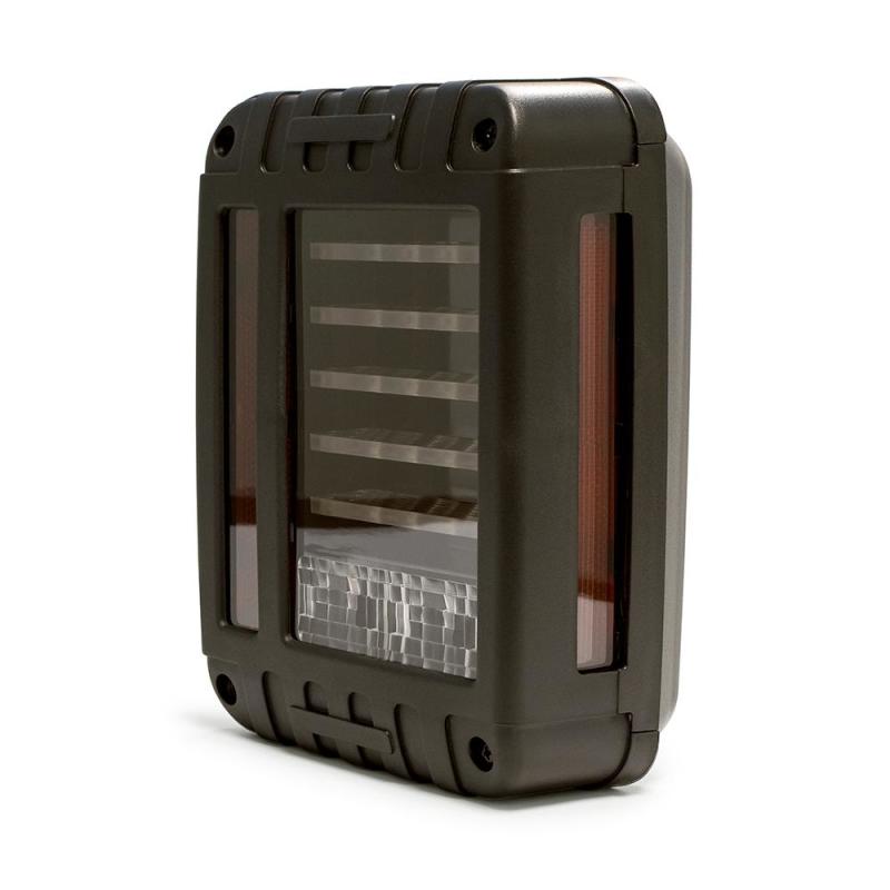 DV8 Offroad 07-18 Jeep Wrangler JK Octagon LED Tail Light TLJK-02 TLJK-02 Photo - Close Up