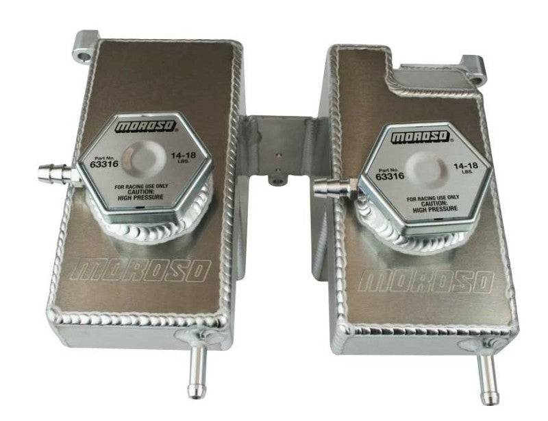 Moroso 16-Up Polaris RZR Turbo/Turbo S Dual Coolant Intercooler Tank 43002 43002 User 1