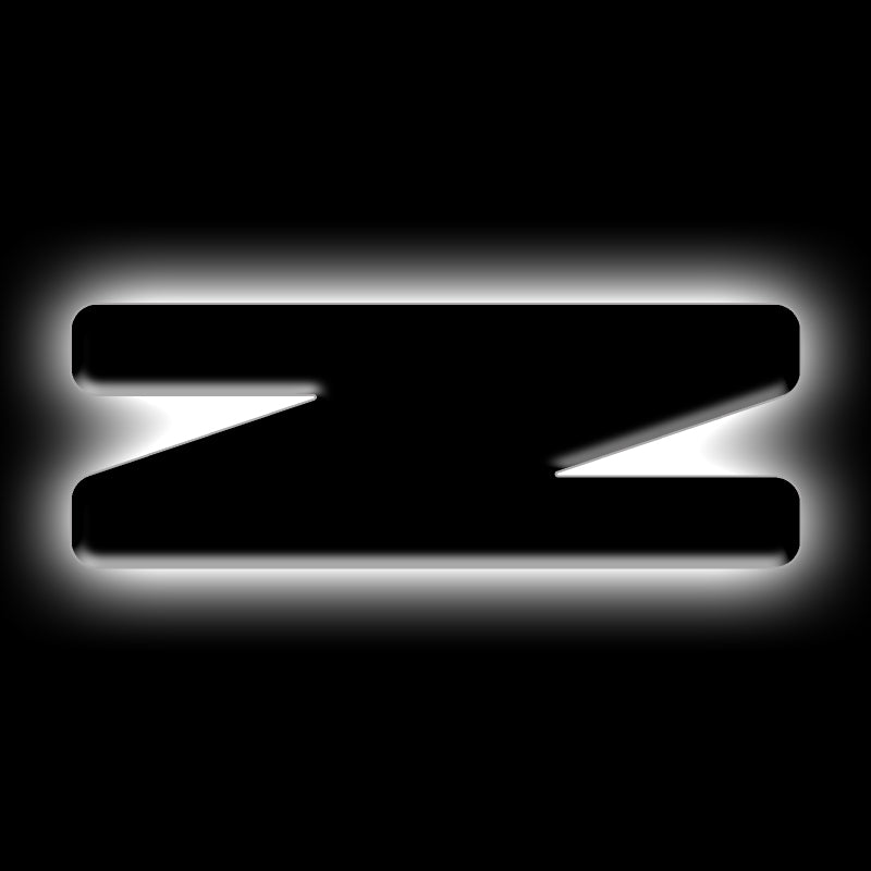 ORACLE Lighting Universal Illuminated LED Letter Badges - Matte Black Surface Finish - Z 3141-Z-001 3141-Z-001 Photo - Primary