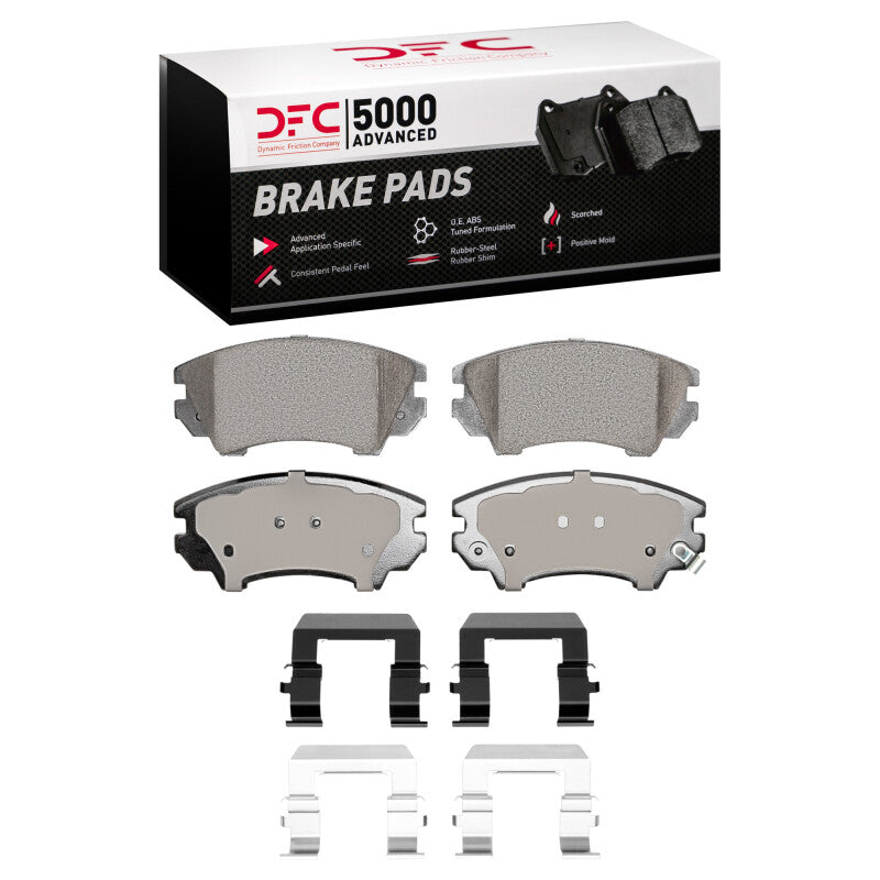 DFC DFC 5000 Advanced Ceramic Brake Pads Brakes, Rotors & Pads Brake Pads - OE main image