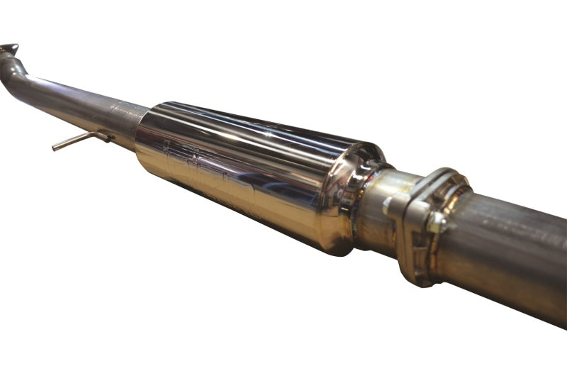 Injen 16-20 Honda Civic 1.5L Turbo 4Cyl (Sedan) 63mm SS Cat-Back Exhaust w/ Dual Burnt Titanium Tips SES1572TT SES1572TT Photo - Unmounted