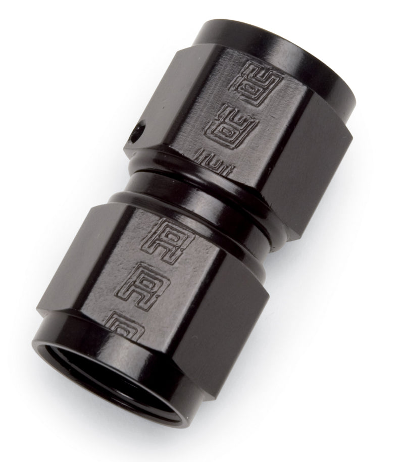 Russell -6 AN Straight Swivel Coupler (Black Finish) 640003 Photo - Primary
