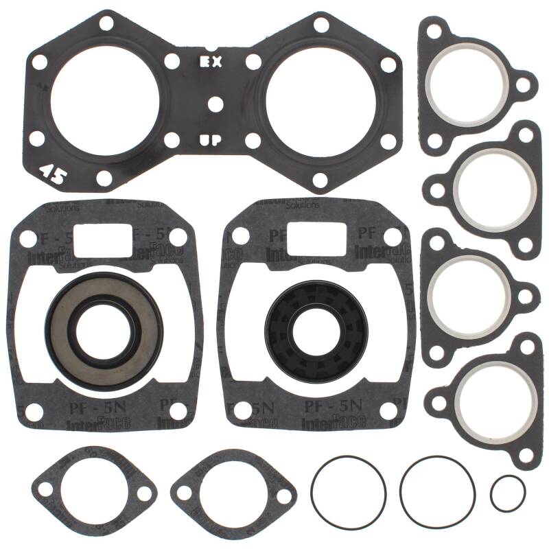 Vertex Pistons Vertex Gaskets 02-03 Polaris Pro X 440 FC/2 Complete Gasket Kit w/ Oil Seals 711236 711236 Photo - Primary