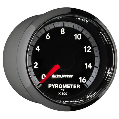 Autometer 2-1/16" Pyrometer, 0-1600 °F, Stepper Motor, Gen 4 Dodge Factory Match 8546 User 6