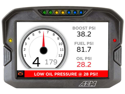 AEM CD-7 Non Logging Race Dash Carbon Fiber Digital Display (CAN Input Only) 30-5700 30-5700 Photo - out of package