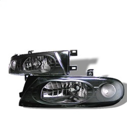 Spyder Nissan Altima 93-97 Crystal Headlights Black HD-YD-NA93-BK 5012630 5012630 Photo - Primary