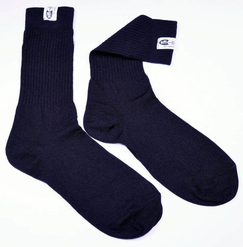 Racequip SFI 3.3 FR Socks - Color: Black / Size: Large 411995 Photo - Primary