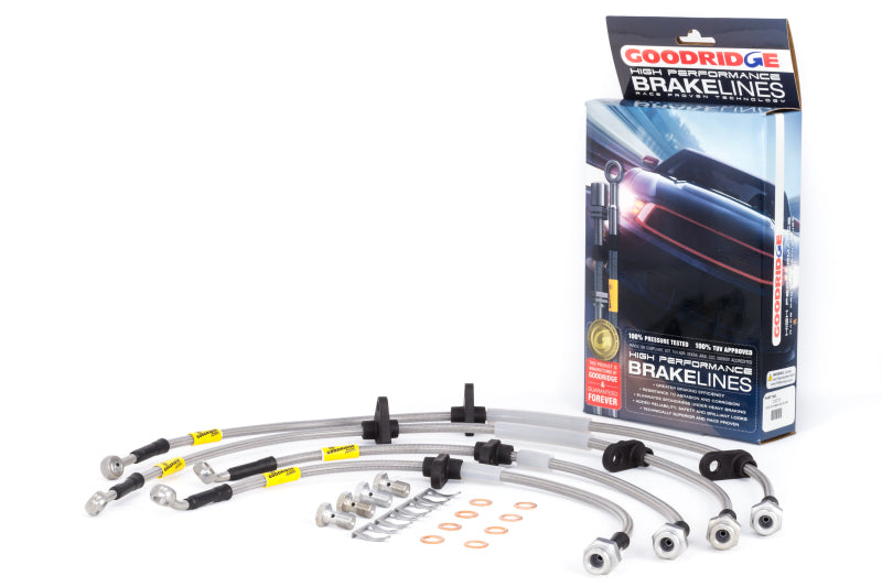 Goodridge Stainless Steel Brake Line SS 94-01 Acura Integra 20018 Photo - Primary