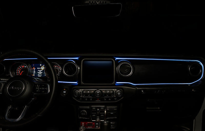 ORACLE Lighting Jeep Wrangler JL / Gladiator JT ColorSHIFT Fiber Optic LED Interior Kit 4236-333 4236-333 Photo - lifestyle view