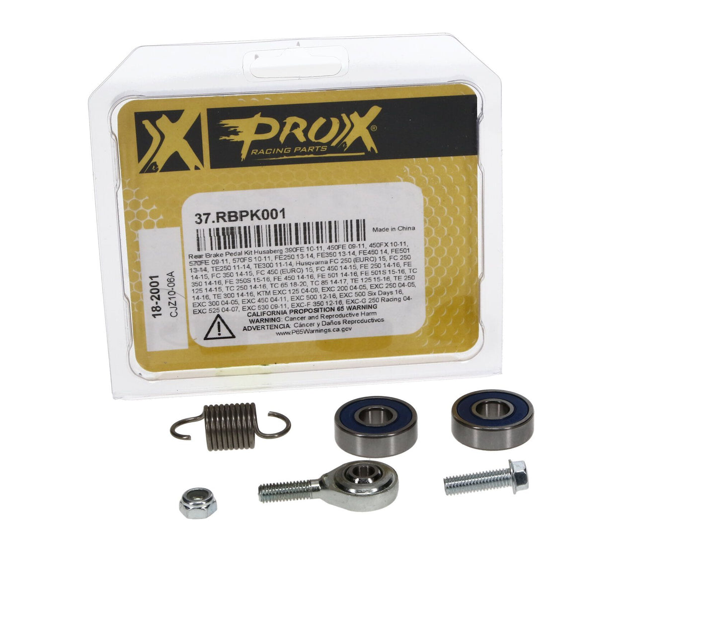 ProX Rear Brake Pedal Rebuild Kit All KTM 04-17 37.RBPK001