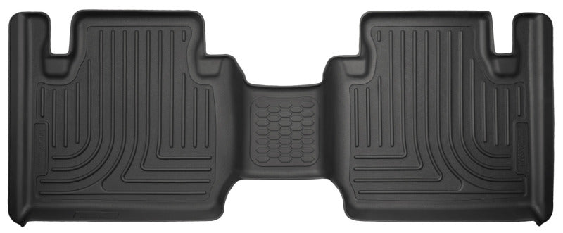 Husky Liners 12-15 Toyota Tacoma Extended Cab WeatherBeater Second Row Black Floor 14941 Photo - Primary