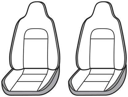 Covercraft 05-06 Jeep Liberty Carhartt SeatSaver Custom Front Row Seat Covers - Gravel SSC1345CAGY SSC1345CAGY Photo - out of package
