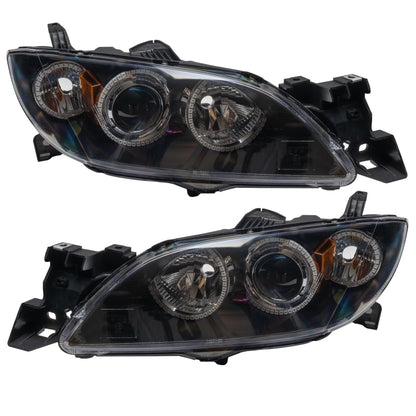 ORACLE Lighting Oracle 04-09 Mazda 3 SMD HL - 4DR - Halogen Style - ColorSHIFT w/ Simple Controller 8174-504 8174-504 Photo - lifestyle view