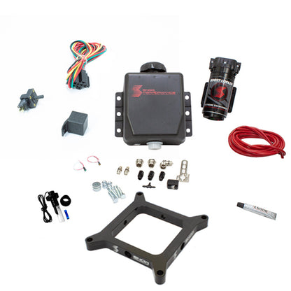 Snow Performance 4150 Flange Gas Stage 1 Naturally Aspirated Water Inj Kit (SS Braided 4AN Fittings) SNO-15025-BRD SNO-15025-BRD Photo - Primary