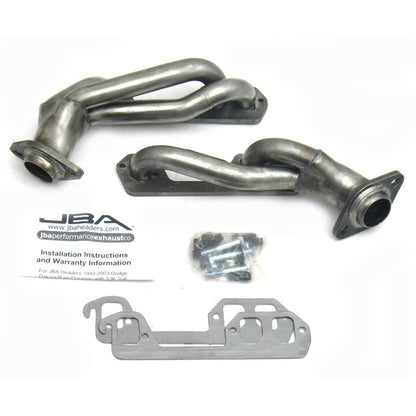 JBA 96-03 Dodge Truck 3.9L V6 1-1/2in Primary Raw 409SS Cat4Ward Header 1939S 1939S Photo - Primary