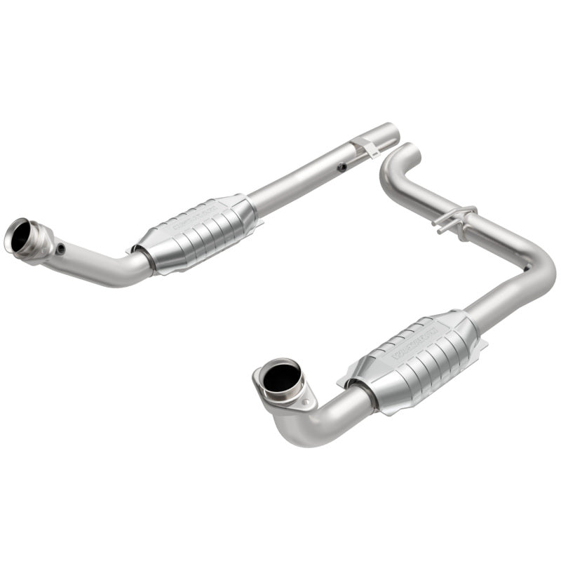 MagnaFlow Land Rover Range Rover Standard Grade Federal / EPA Compliant Direct-Fit Catalytic Converter 23825 Technical Drawing
