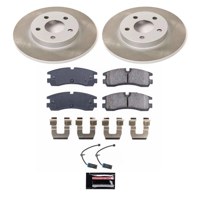 PowerStop Power Stop 98-02 Cadillac Seville Rear Semi-Coated Rotor Kit SC1567 SC1567 Photo - Primary